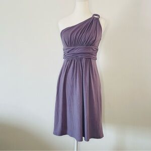 Summer One-Shoulder Fairy Dress Lavender Xhilaration Women’s Small